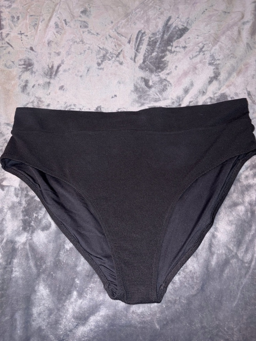 Old Navy Black High-Waist Bikini Bottoms